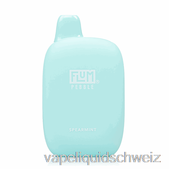 Flum Pebble 6000 Einweg-Spearmint-Vape Ohne Nikotin